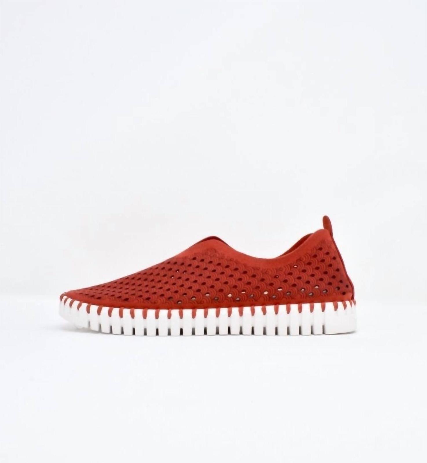 Ilse Jacobsen Women&#39;s Tulip 139 Shoes Red - $66.00