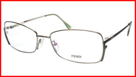 FENDI Eyeglasses Frame F959 (756) Metal Golden Sage Italy Made 54-16-135, 33 - $177.57