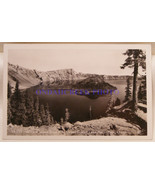 Wizard Island from Rim Drive Crater Lake National Park Oregon Sawyer RPPC - $3.00