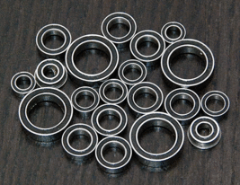 (20pcs) TEAM ASSOCIATED FACTORY TEAM TC6 Rubber Sealed Ball Bearing Set - £12.48 GBP