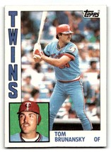 1984 Topps #447 Tom Brunansky    Minnesota Twins Baseball Cards NM ID:53426 - £1.33 GBP