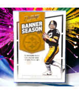 2017 Prestige Banner Season #37 Terry Bradshaw Steelers - $1.75