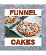 Funnel Cakes - Decal Concession Stand Food Truck Sticker - €4,24 EUR+