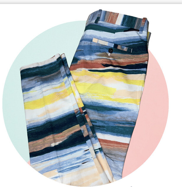 INC INTERNATIONAL CONCEPTS  Mens Watercolor- Island Breeze/Size 32 - $49.47