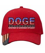 Doge Hat Department of Government Efficiency Embroidered RED Cap Special - - $36.29 CAD
