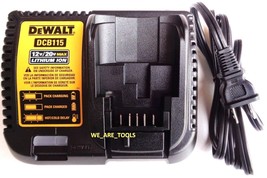 Dewalt RAPID DCB115 Genuine 12-20V MAX FAST Battery Charger, Fr Drill 20 volt - £18.66 GBP