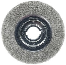 Made In The Usa Weiler 06530 10&quot; Medium Face Crimped Wire Wheel,, 2&quot; Arb... - £132.88 GBP