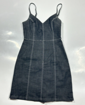 Urban Outfitters Denim Mini Slip Dress XS Spaghetti Strap - £21.41 GBP