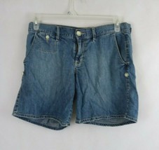 Old Navy Denim Jean Booty Shorts Low Waist Women&#39;s Size 6 - £11.43 GBP