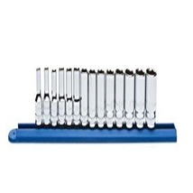 GEARWRENCH 14 Pc. 3/8&quot; Drive 6 Point Mid-Length Socket Set, 14 Pc, Silver - £79.86 GBP