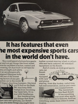 1973 Esquire Original Art Ad Advertisement SAAB SONETT - £8.06 GBP