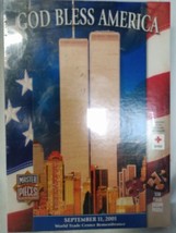 God bless America 911, Sept. 11 World Trade Center Jigsaw Puzzle Factory Sealed - £14.38 GBP