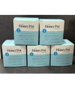 5 Boxes The Honey Pot Company Sensitive Wipes 15 Single Towelettes - $42.10 CAD