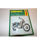 1963-1983  Triumph 650-750 2 Valve Unit Twins Haynes Workshop Manual - $27.72