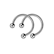 Titanium Stainless Steel Lip Rings Studs Labret Piercing Master Earrings Septum  - £7.94 GBP