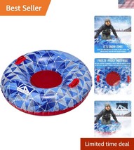 Ultimate Fun on Snow Days: Kids &amp; Adults 48&quot; Inflatable Sled - PVC Design - $1,167.62 MXN