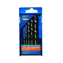 Century Drill and Tool 74105 Left Handed Drill Set, 5 Piece  - £76.61 GBP