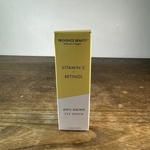 Provence Beauty Vitamin C + Retinol Anti-Aging Eye Serum Natural / Vegan 1 fl oz - £11.20 GBP