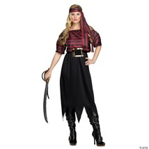 Pirate Maiden Costume Women Sexy Swashbuckler Wench Halloween Cosplay FW... - £39.06 GBP