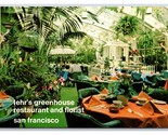 Lehr&#39;s Greenhouse Restaurant San Francisco California CA UNP Chrome Post... - £1.51 GBP