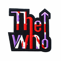 The Who Rock Band Patch Iron On 7.8x7.9Cm - $4.30