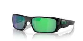 Oakley Crankshaft Sunglasses OO9239-02 Black Ink Frame W/ Jade Iridium Lens - £54.33 GBP