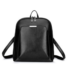 Vintage Backpack Women Leather Backpacks Female Shoulder Bag Large School Bags f - £39.72 GBP