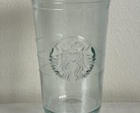 Starbucks Coffee Recycled Glass Cold-to-Go Cup Tumbler Made in Spain 20 ... - $65.55