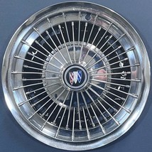 ONE 1967-1968 Buick Lesabre # 1007 15&quot; Wire Hubcap / Wheel Cover # 00981271 USED - £67.30 GBP