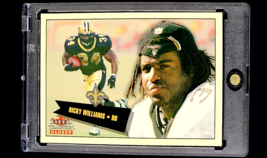 2001 Fleer Tradition Glossy #27 Ricky Williams New Orleans Saints Football Card - £1.32 GBP