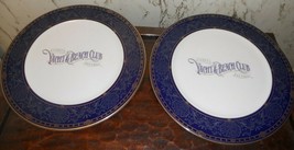 2 DISNEY&#39;S YACHT AND BEACH CLUB RESORTS 12&quot; DUDSON Fine China Dinner Pla... - £51.95 GBP