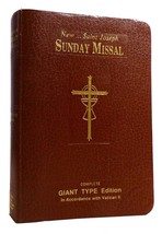 Catholic Book Publishing Company New Saint Joseph Sunday Missal Giant Type Editi - £118.09 GBP