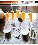 5-Piece Cute Carrot-Shaped Kitchen Utensil Set Non-Stick - $12.86