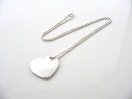 Tiffany and Co Double Heart Necklace Pendant Charm Chain Love Jewelry Gift 925 - £211.97 GBP