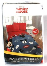 1 Count Jay Franco & Sons Disney Mickey Mouse Twin Comforter 100% Polyester - $63.99