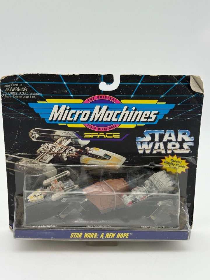 Star Wars Micro Machines A New Hope Vehicle Set Y-Wing Sandcrawler Galoo... - $9.49
