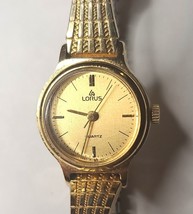 Lorus Gold Tone Watch V811-0080 Womens Untested - $6.79