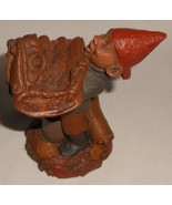 1993 Tom Clark HAND SIGNED Fly Trapper BASEBALL Gnome - $29.69