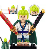 Roronoa Zoro Japan One Piece Custom Printed Lego Compatible Minifigure B... - £3.15 GBP