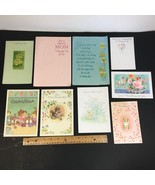 9 Vintage USED Mother&#39;s Day Greeting Cards Mom Grandmother Repurpose Upc... - £8.17 GBP
