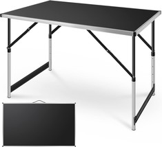 Coobi 24&quot; X 39.5&quot; Folding Table, Ultralight Collapsible With Handle,, Tr... - £50.12 GBP