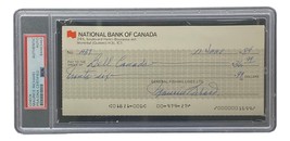 Maurice Richard Signed Montreal Canadiens Bank Check #437 PSA/DNA - £190.24 GBP