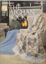 Leisure Arts The Afghan Book Leaflet 63 Knitting Crochet Patterns - $10.46
