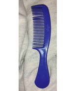 Vintage GOODY Pocket Hip Comb w/ Handle Dark Blue 6 1/2 Inch RETRO Groov... - $14.51 CAD