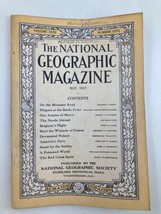 VTG The National Geographic Magazine May 1917 Our Armies of Mercy No Label - £11.12 GBP