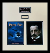 J M Barrie Autograph Signed Author Peter Pan Museum Framed and Ready to ... - £699.88 GBP