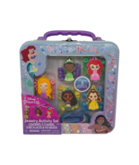 2021 TARA DISNEY PRINCESS JEWELRY ACTIVITY SET W/ CHARMS NECKLACES BEADS... - €12,20 EUR