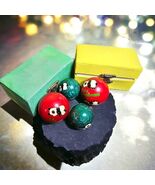 2 Vtg Authentic Chinese Meditation Stress Baoding Balls Cloisonne Pandas... - $50.42
