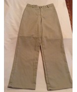 Size 20 Regular Dockers pants uniform khaki flat front boys - £8.77 GBP