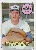 1969 Topps John Boccabella Montreal Expos, Baseball Card #466, as Christmas Gift - £1.54 GBP